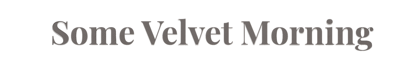 Some Velvet Morning